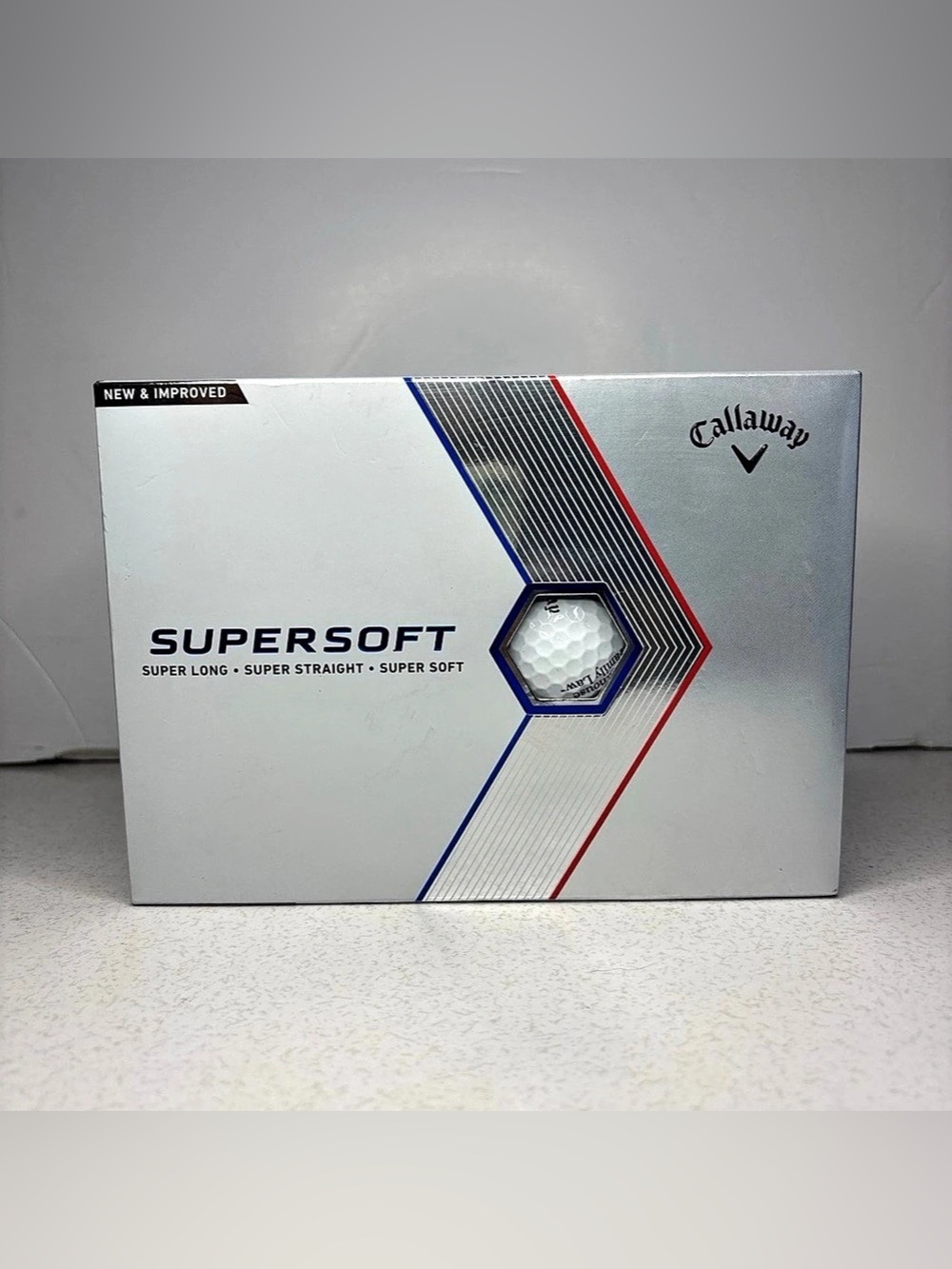 Callaway Supersoft Golf Balls-White (2023) USA 12-pack